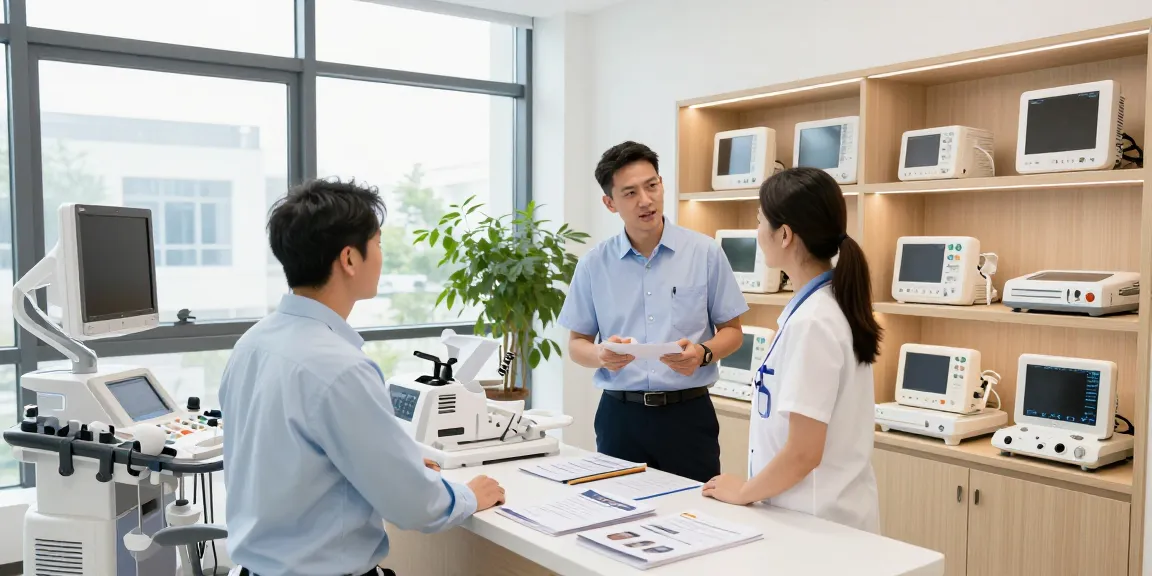 Discover how to sell medical equipment near me with knowledgeable professionals in a modern showroom